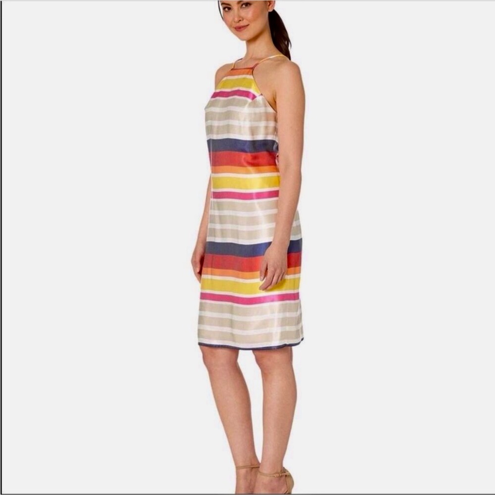 NWT Trina Turk Multicolor Striped Dress